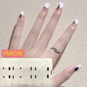 Net Red Nail Stickers Sports Style Trend - Image 1