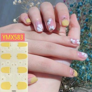 Net Red Nail Stickers Sports Style Trend - Image 1