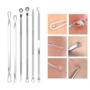 Pimple Pin 15-piece Set Cell Tweezer Acne Removing Blackhead Pincers - Image 6