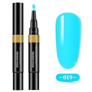 One-step Glue Three-in-one Nail Polish Glue Pen Lazy Long-lasting Phototherapy Glue Nail Manicure - Image 1