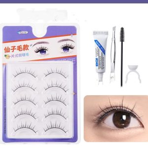 One Piece Natural Thick False Eyelashes One Piece - Image 1