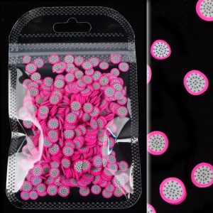 Soft Clay 10g Bag Of Fruit Summer Nail Jewelry Thin Patch Phototherapy - Image 1