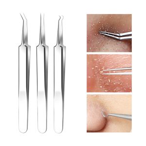 Pimple Pin 15-piece Set Cell Tweezer Acne Removing Blackhead Pincers - Image 4