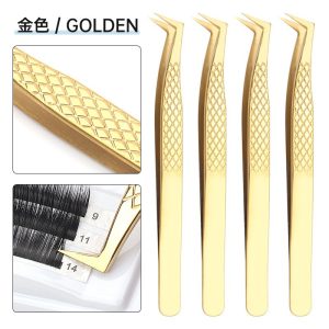 Grafting Eyelash Special Tweezers High Precision Fish Pattern Olecranon Tweezers - Image 1