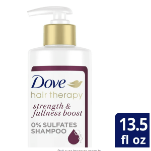 Dove Thickening Shampoo; Strength & Fullness Boost Sulfate-Free for Thin - Image 1