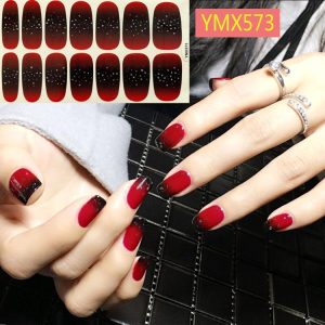 Net Red Nail Stickers Sports Style Trend - Image 1