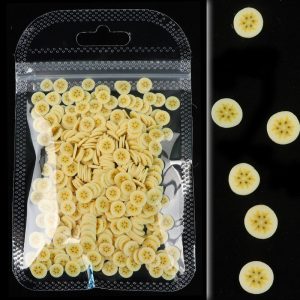 Soft Clay 10g Bag Of Fruit Summer Nail Jewelry Thin Patch Phototherapy - Image 1