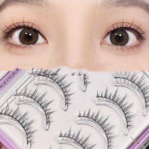 One Piece Natural Thick False Eyelashes One Piece - Image 1