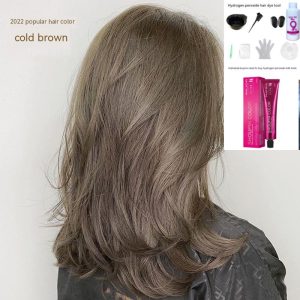 Ammonia-free Hair Color Paste Monochrome Paste Cover White Hair Multi-segment Color - Image 1