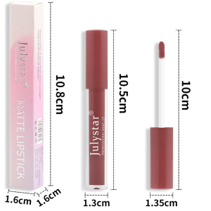 Lip Mud Lazy Lipstick Lip Glaze Authentic Matte Lip Gloss Not Easy To Dip Cup - Image 2