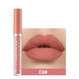 Lip Mud Lazy Lipstick Lip Glaze Authentic Matte Lip Gloss Not Easy To Dip Cup - Image 1