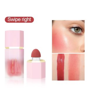 Liquid Powder Blusher Ruddy And Expansive Color Eye Shadow Cosmetic Makeup - Image 1