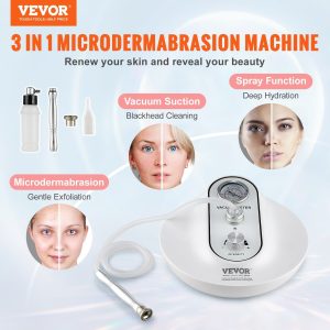 VEVOR Diamond Microdermabrasion Machine 3 in 1 Facial Beauty Equipment for Salon - Image 2